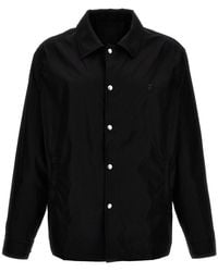 Givenchy - 4g Plaque Long-sleeved Shirt - Lyst