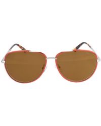 Bally - Aviator Frame Sunglasses - Lyst