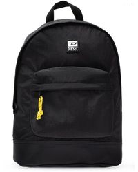 DIESEL 'violano' Backpack With Logo - Black