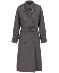 Fendi - Straight-Cut Trench Coat - Lyst
