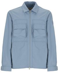 Woolrich - Zip-up Long-sleeved Shirt Jacket - Lyst