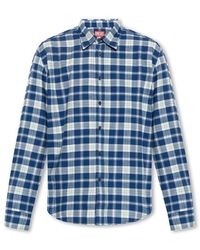 DIESEL - ‘S-Umbe-Check-Nw’ Shirt - Lyst
