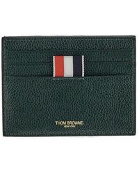 Thom Browne - Single Card Holder With Note Compartment - Lyst
