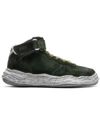 Maison Mihara Yasuhiro - Wayne Brushed Lace-Up Sneakers - Lyst
