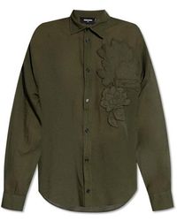 DSquared² - Patched Shirt, - Lyst