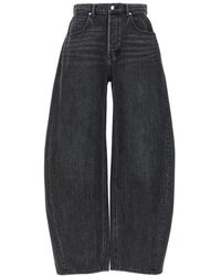 Alexander Wang - 'Oversized Rounded' Jeans - Lyst