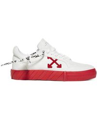 vulcanized off white vans