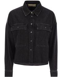 Weekend by Maxmara - Zemira Boxy Denim Shirt - Lyst