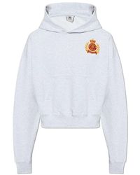 Sporty & Rich - Sweatshirt From The New York Crest Collection - Lyst