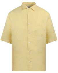 PT Torino Short-sleeved Bowling Shirt - Yellow