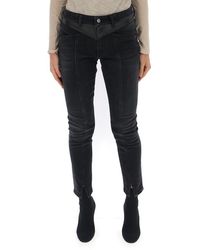 Givenchy Split Detail Jeans - Black