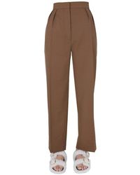 Marni - Virgin Wool Trousers - Lyst