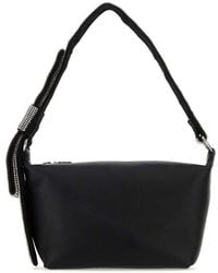 Kara - Embellished Bow Zipped Shoulder Bag - Lyst