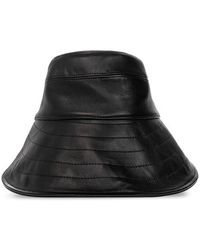 The Attico - Leather Hat, - Lyst