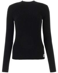 Burberry - Wool Blend Sweater - Lyst