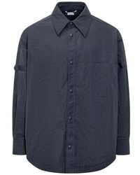 Thom Browne - Ripstop Armbands Oversized Shirt Jacket - Lyst