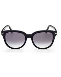 Tom Ford - Olivia Rectangle Frame Sunglasses - Lyst