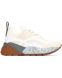 stella mccartney eclypse metallic sneakers