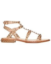 Ash - Precious Stud Embellished Open Toe Sandals - Lyst