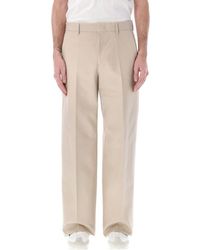 Valentino - Wide Leg Tailored Trousers - Lyst