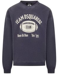 DSquared² - Relax Fit Sweatshirt - Lyst