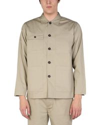 Universal Works - Buttoned Long-sleeved Shirt - Lyst
