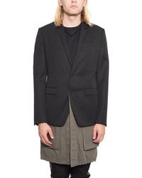 Juun.J - Buttoned Layered Jacket - Lyst