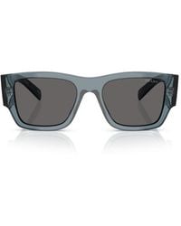 Prada - Square Frame Sunglasses - Lyst