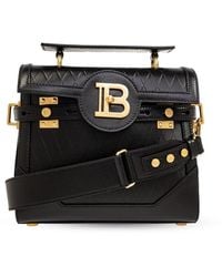 Balmain - B Buzz 23 Quilted Tote Bag - Lyst