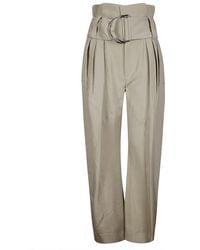 JW Anderson - Gathered Waist D-Ring Trousers - Lyst