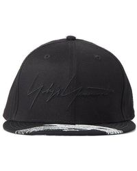 Yohji Yamamoto Cotton X New Era Eagle Printed Baseball Cap in Black for ...