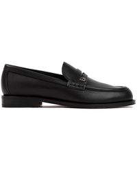 Dior - Logo Plaque Slip-on Loafers - Lyst