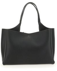 Tod's - T Timeless Logo Plaque Medium Tote Bag - Lyst