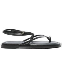 A.Emery - Square-Toe Strappy Sandals - Lyst