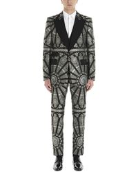dolce and gabbana mens suit
