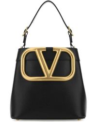 Valentino Supervee Top Handle Bag - Black