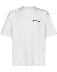 Balenciaga - Bb Logo Medium Fit T-shirt - Lyst
