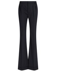 Womens Trousers Saint Laurent Synthetic Stirrup Jersey leggings in Black Slacks and Chinos Slacks and Chinos Saint Laurent Trousers 