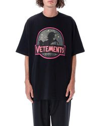 Vetements - Graphic Printed Crewneck T-shirt - Lyst