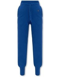 Vivienne Westwood - Logo-embroidered Knitted Sweatpants - Lyst