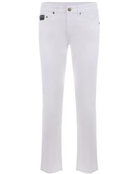 Versace Jeans Couture - Couture Mid-Rise Slim-Cut Jeans - Lyst
