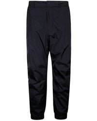 3 MONCLER GRENOBLE Classic Buttoned Trousers - Black