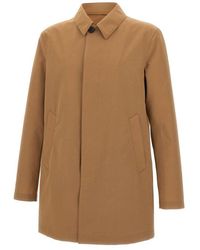 Peuterey - Single-Breasted Coat - Lyst