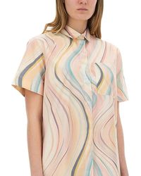 Paul Smith - Faded Swirl" Dress - Lyst