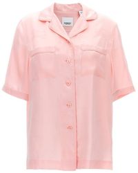 Burberry - Ekd Jacquard Buttoned Pyjama Shirt - Lyst