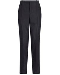 Saint Laurent - Pinstripe Trousers - Lyst