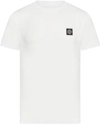 Stone Island - T-shirts - Lyst