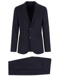 Giorgio Armani - Single-Breasted Virgin Wool Suit - Lyst