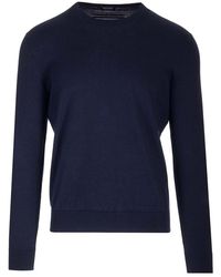 Zegna - Premium Cotton Sweater - Lyst