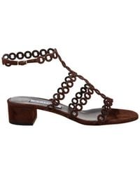 Aquazzura - Infinity Chain Sandals - Lyst